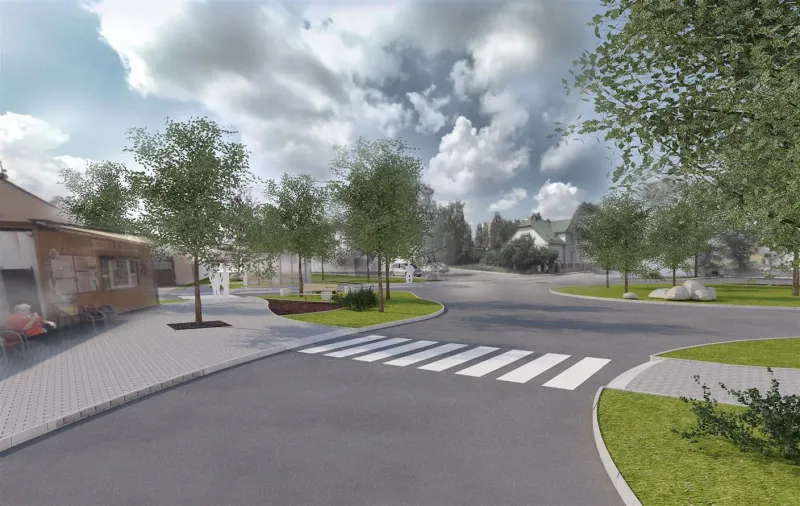 Návrh nové podoby náměstí Karla Kindla