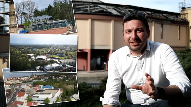 Květen 2021 - Rekonstrukce zimáku, Slovanu a nový archiv knihovny