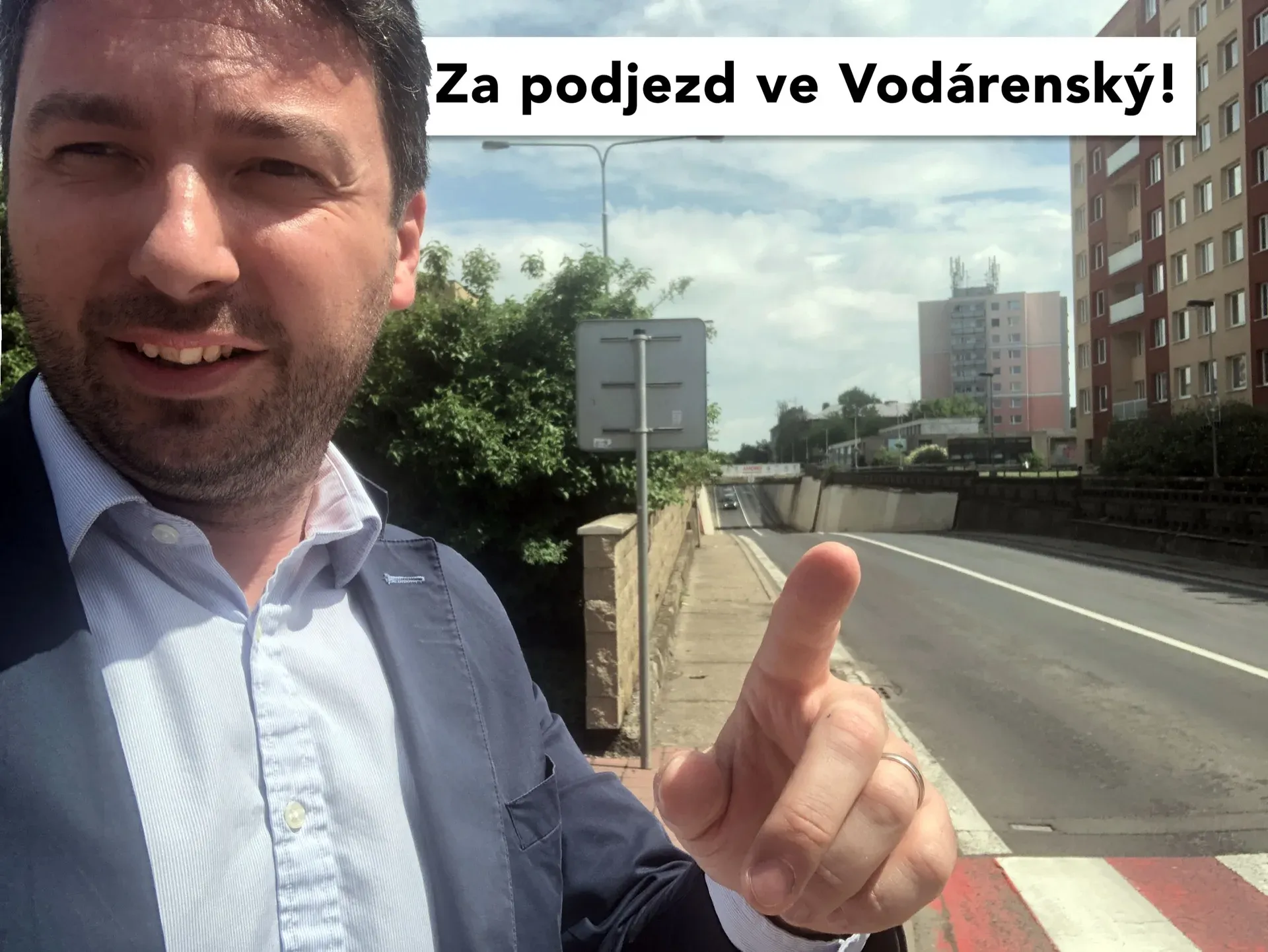 Za podjezd ve Vodárenský! - Kladno