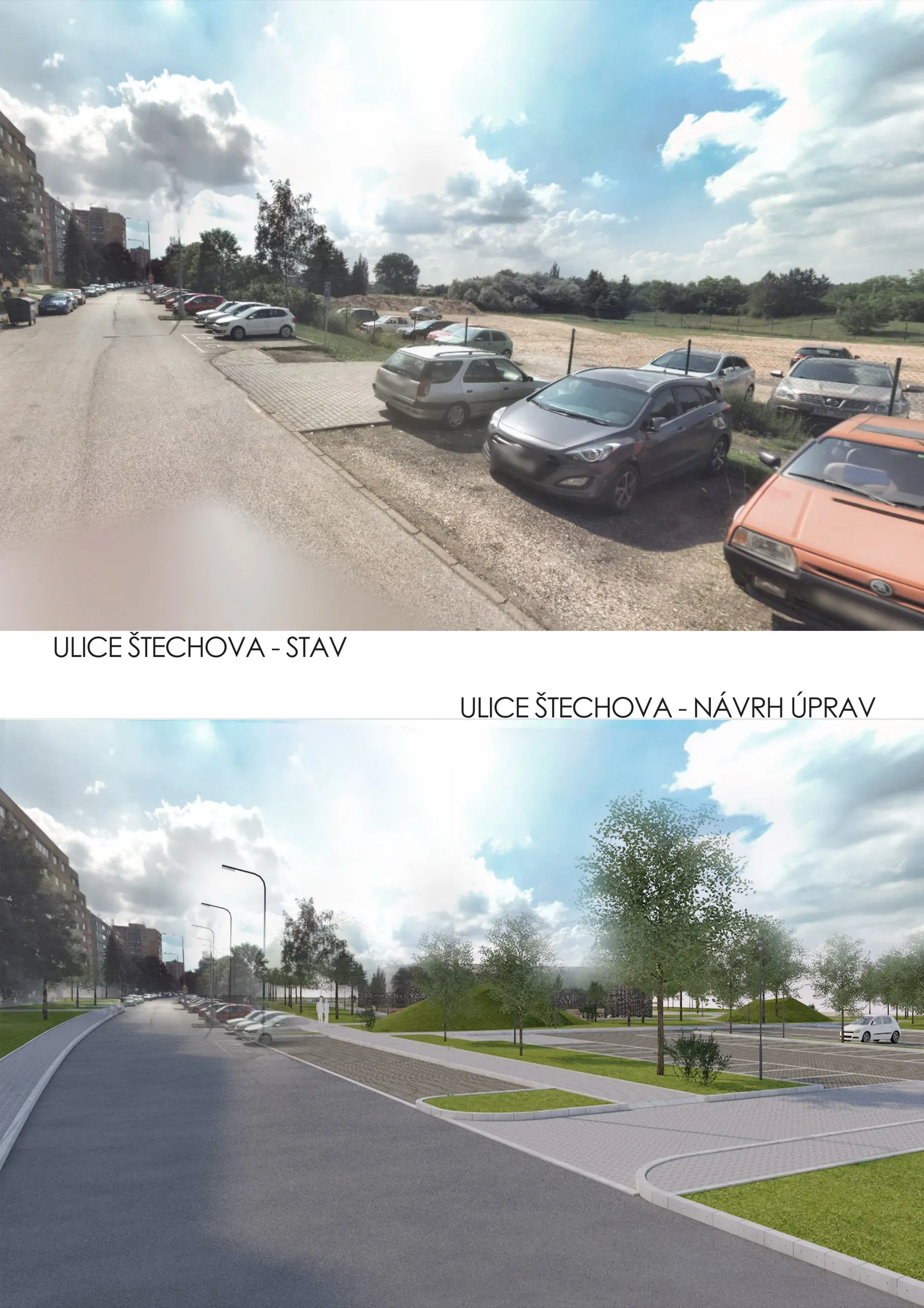 Zahájení revitalizace sídliště Štechova - Kladno